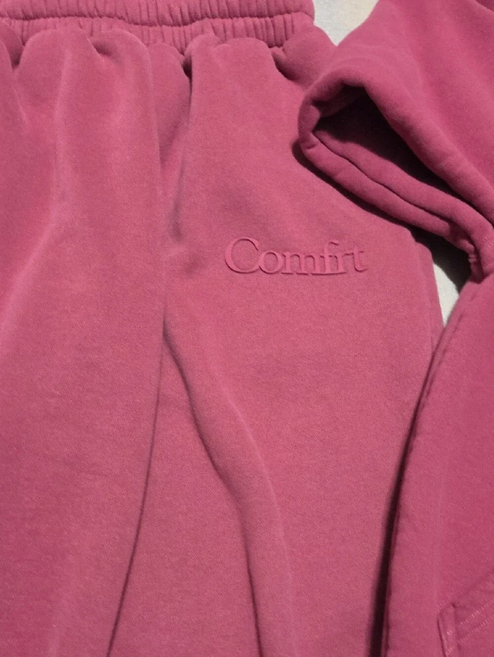 Cozy Maroon Hoodie & Joggers Set Top Is Small Bottoms Are Xs